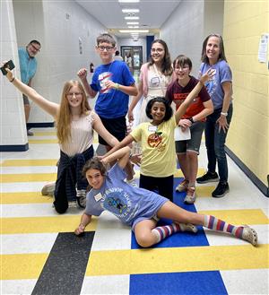 Battle of the Books team picture