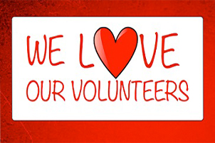 We love our volunteers 