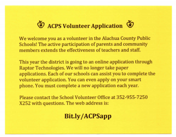 Volunteer Application 
